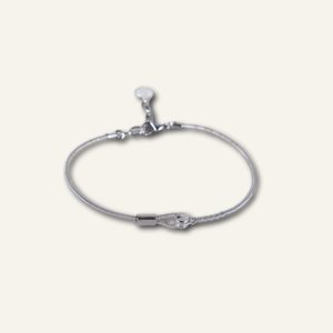 BRACELET CORDE DE GUITARE ARGENT OU PLAQUE OR SING A SONG