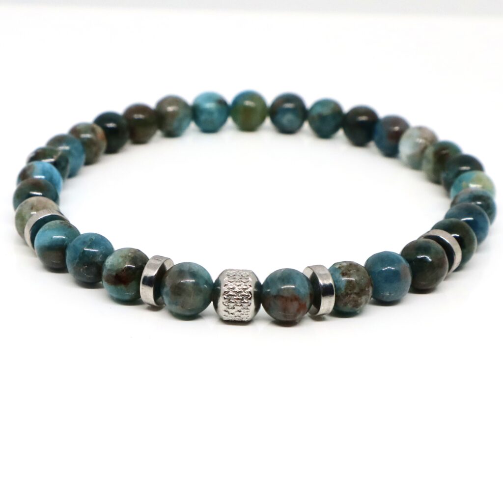 Bracelet Homme en Apatite