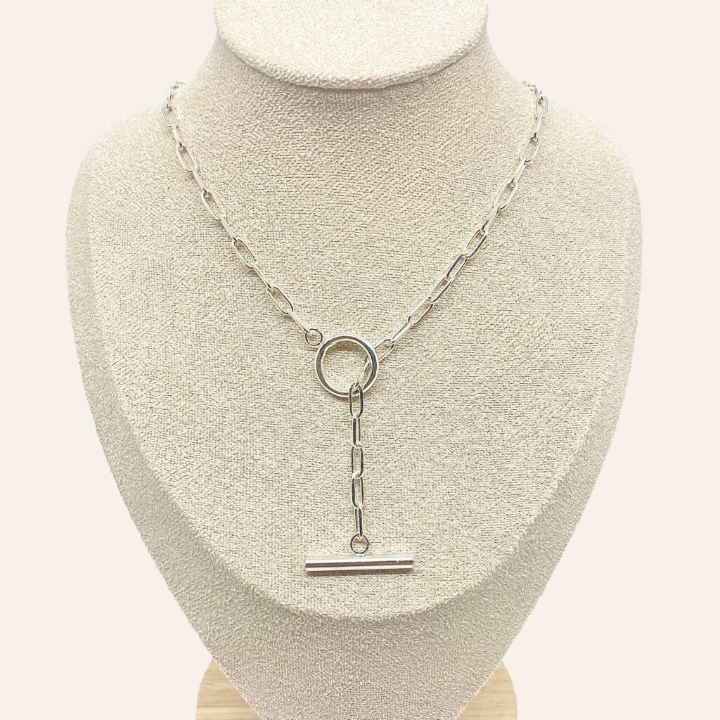 Collier Icône en argent massif