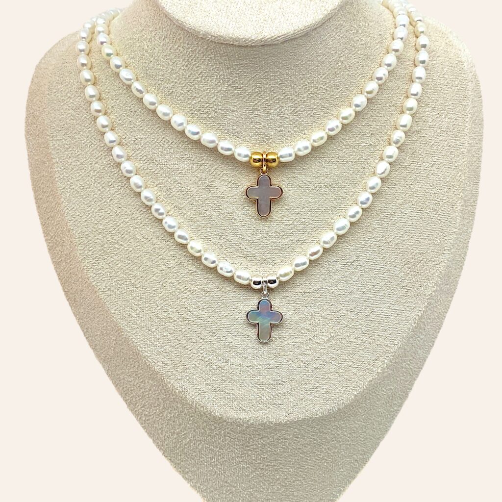COLLIER MARGOT EN PERLES D'EAU DOUCE