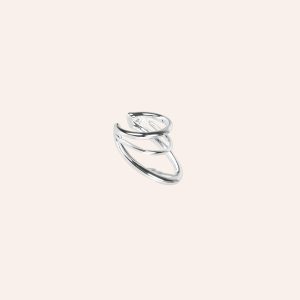 EARCUFF VALSE PHILIA ARGENT OU PLAQUE OR
